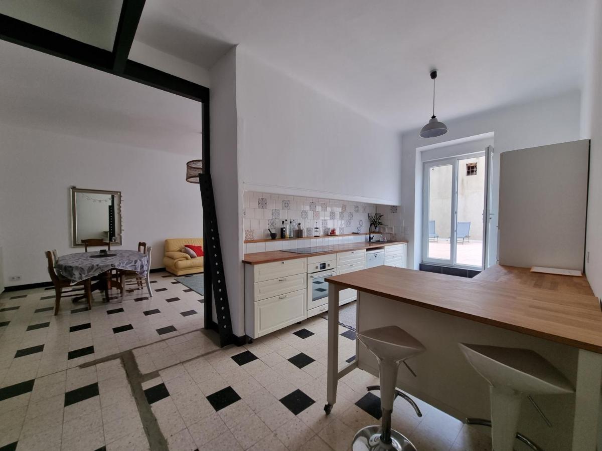 T4- Terrasse 50M², Garage, Centre-Ville Нарбон Екстериор снимка